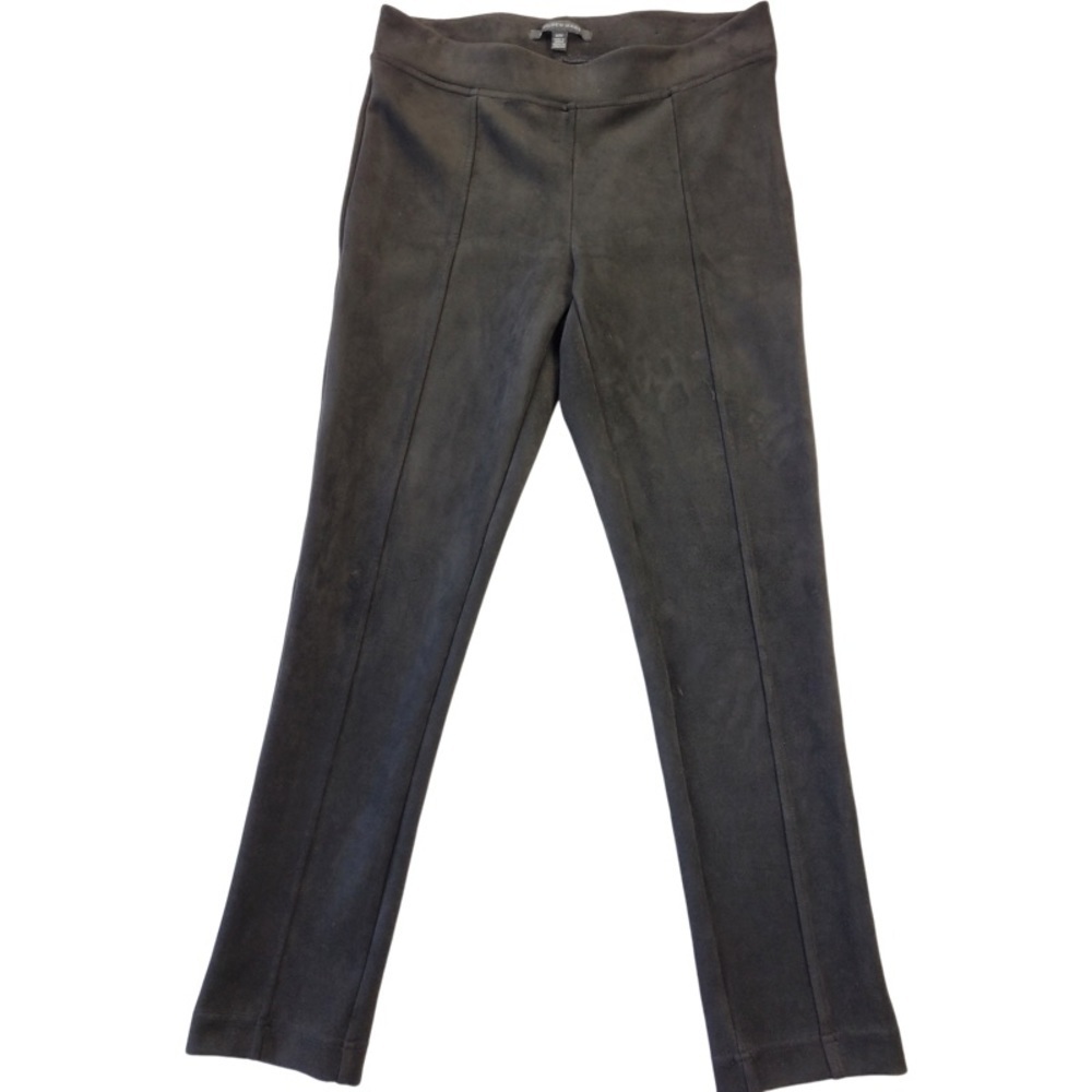 ✅ Andrew Marc Woman’s faux suede skinny high waist pants size M